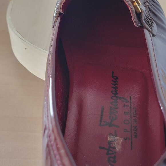 Salvatore Ferragamo Sport Women’s Leather Loafers (Size: 7½) - Picture 9 of 14